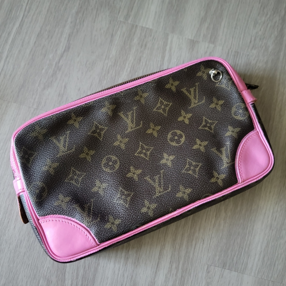 SALE🎉 RARE Authentic LV Marly Draggone clutch bag To Crossbody - Picture 6 of 15